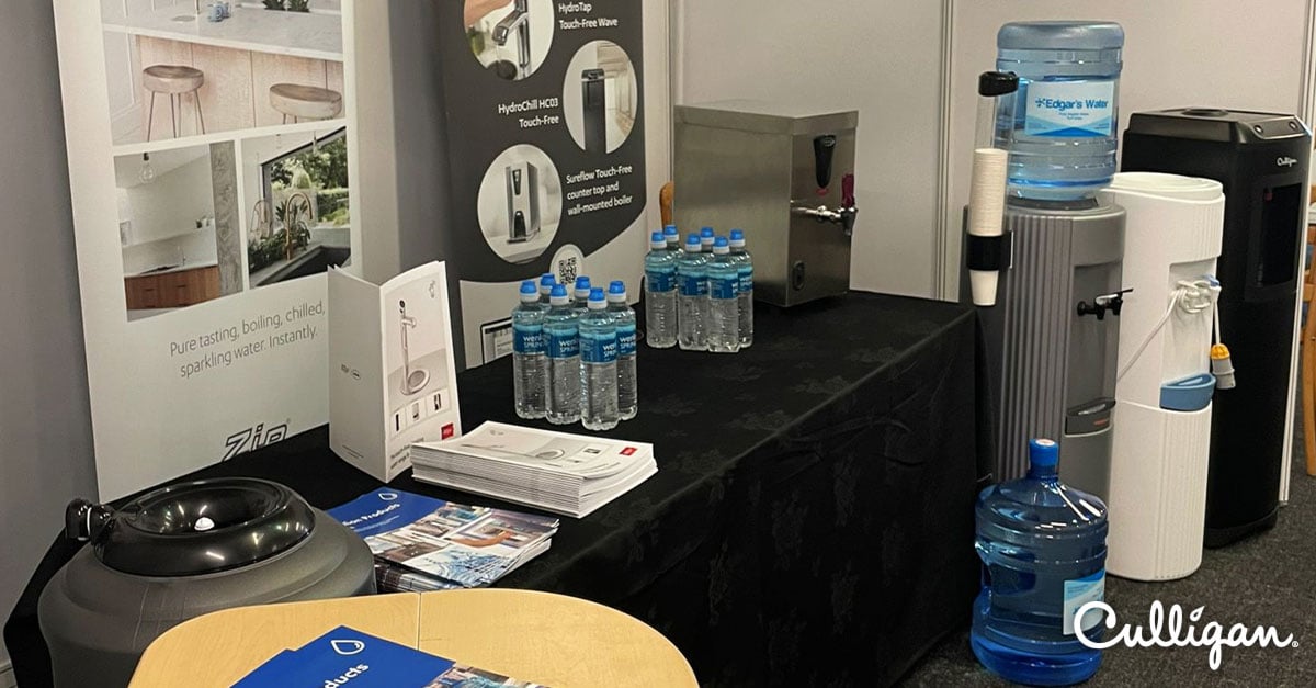 Team Culligan at The Kent Construction Expo