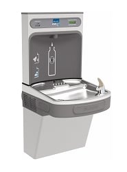 Elkay LZS8WSS2K Filtered EZH2O Bottle Filling Station and Drinking Fountain with Single Cooler