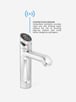 Zip HydroTap G4 Touch Free Wave - HTW760UK - Boiling, Chilled & Sparkling - 100/75 Bright Chrome 3