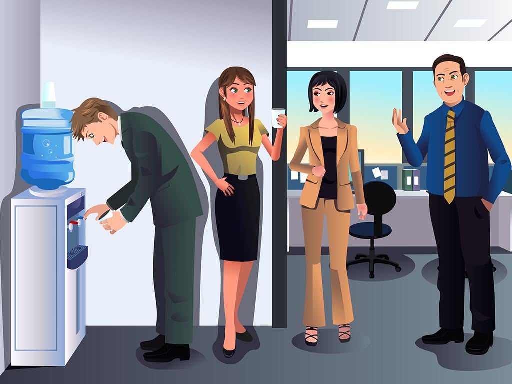 Increase Workplace Productivity: The Office Water Cooler