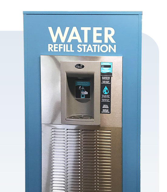 Water refill station