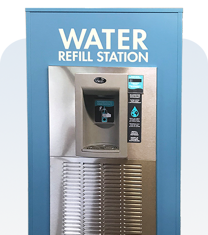 Water refill station